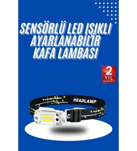 Kafa Lambası Su Geçirmez Kafa Feneri 3 Mod Aydınlatma