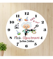 Fizik Öğretmeni Duvar Saati