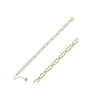 Gümüş Gold Oval Taşlı Kadın Bileklik CSR2183737