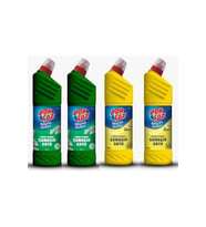 Porçöz Yoğun Kıvamlı Çamaşır Suyu Bahar Tazeliği+Yaz Yağmuru 750 ml 4'lü Set