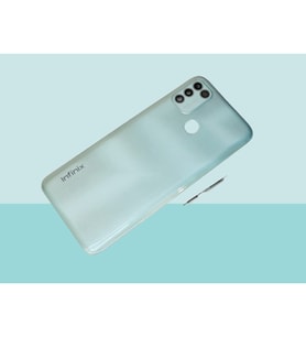 Infinix HOT 10 PLAY Uyumlu FULL KASA Arka Kapak Batarya Kapağı - YEŞİL