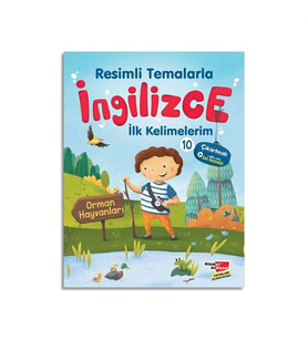 İlk Kelimelerim-10 Orman Hayvanları Dikkat Atölyesi Yayınları