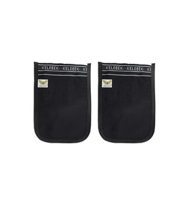 2 Adet Osmanlı Kalın Siyah Banyo Hamam Kesesi 25x17 Cm