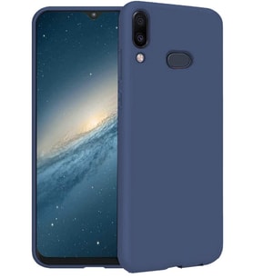 Samsung Galaxy A10S İnce Mat Silikon Kılıf Lacivert