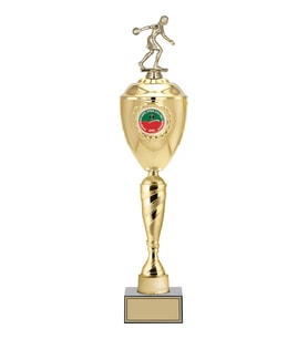 ODAK KUPA - Figürlü Kupalar - Bowling Kadın Figürlü Kupalar FG-083 C - 57 cm