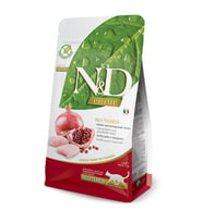 N&D Tahılsız Tavuk&Nar Kısır Kedi Maması 1,5 KG