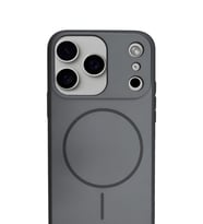 iPhone 17 Pro Max MagSafe Kamera Koruma Soft Silikon Kılıf Siyah