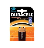 Duracell Alkalin 9 Volt Pil Tekli Paket