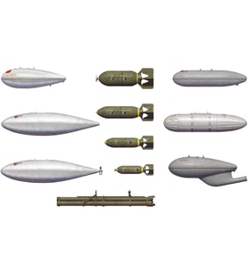 Miniart 49015 1:48 Abd Yakıt Atılan Tank Ve Bombaları
