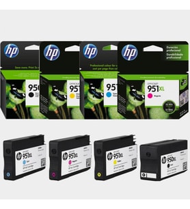 HP CM752A YAZICI KODU 4 RENK TAKIM 950XL - 951XL KARTUŞ (Çok Renkli)