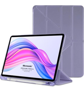 Honor Pad X8A Kılıf Origami Pencil Lila [Honor Pad X8A ile Uyumlu Kılıf - Lila]