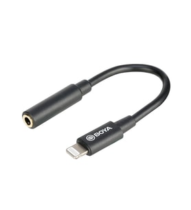 Boya BY-K3 Iphone Kulaklık Mikrofon Dönüştürücü Lightning Kablo
