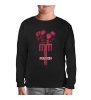 Marilyn Manson - MM Siyah Çocuk Sweatshirt