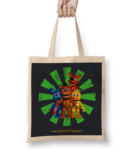 Five Nights At Freddys Around The Christmas Tree Bez Çanta Uzun Saplı