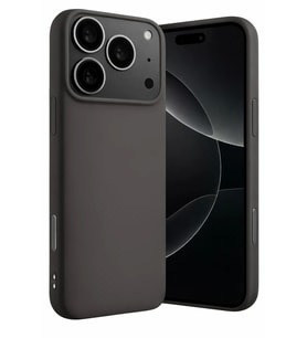 Newface Apple iPhone 17 Pro Max Nano içi Kadife Silikon - Gri