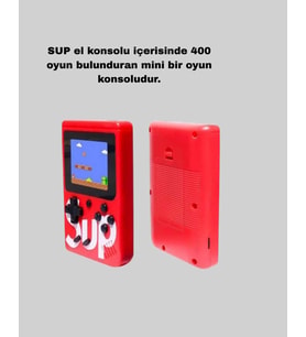 Retro El Konsolu 500 Oyunlu TV Bağlantılı 5 Saat Süreli