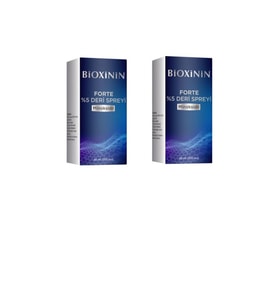 Bioxinin Forte  %5 Deri Spreyi 2 Adet YENİ AMBALAJ