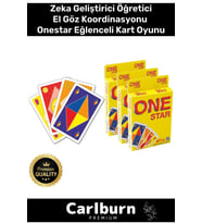 Premium Eğitici Zeka Geliştirici Öğretici Eğlence Aile 108 Kart Onestar Eğlenceli Kart Oyunu