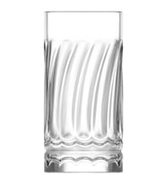 Wave Cam Meşrubat Bardağı 6'lı 390 ml (Büyük Su Bardağı , Soğuk Kahve Bardağı , Kokteyl Bardağı , Smoothie /Milkshake Bardağı ) (Bulaşık Makinesinde Yıkanabilir)