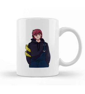 Anime Character Hero Male Japanese Culture Kupa Bardak Porselen