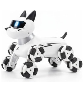 Uzaktan Kumandalı Akıllı Robot Köpek/Kedi - 2.4G Sesli ve Işıklı Hareketli Robot SH59964