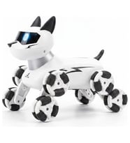 Uzaktan Kumandalı Akıllı Robot Köpek/Kedi - 2.4G Sesli ve Işıklı Hareketli Robot SH59964