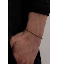 Sarp Model Unisex Rose Renk Çelik Bileklik