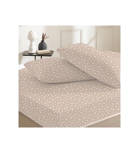 %100 Pamuklu Tek Kişilik Lastikli Çarşaf 120x200+30 50x70 Yastık Kılıfı ( 1 Adet )