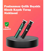 Mey İthalat® Paslanmaz Çelik Bıçaklı Sinek Kaydı Tıraş Makinesi Uzun Ömürlü