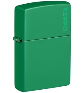 Zippo Grass Green Logo ÇAKMAKZ-48629ZL (48629ZL-103376)-Z345