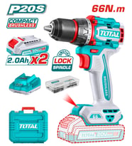 TOTAL LI-ION AKÜLÜ DARBESİZ MATKAP TDLI20668E