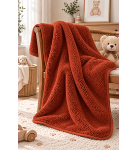 Wellsoft Bebek Çocuk Battaniyesi 100x150 cm Yumuşak Kundak Puset Kreş Anaok