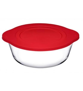Paşabahçe 59123 1450cc/49oz Yuvarlak Silikon Kapaklı Borcam