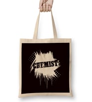 Chemist Scientist Pharmacist Chemistry Science Laboratory Bez Çanta Uzun Saplı