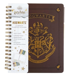 Harry Potter: Hogwarts 12-Month Undated Planner (Krem)