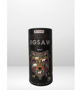 Redka Wooden Jigsaw Wolf