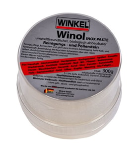 Winol Inox Paste 300gr Paslanmaz Çelik Krom Yüzey Temizleyici