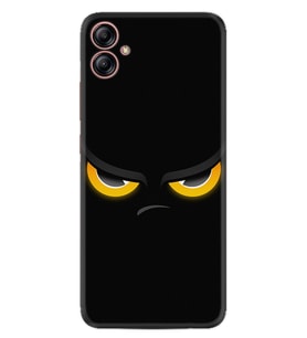 Samsung Galaxy A05 Kılıf Silikon Desen Özel Seri Black Eyes 1644
