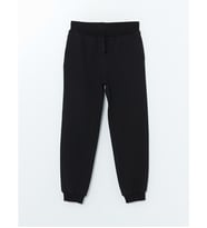 LCW Kids Siyah Beli Lastikli Kız Çocuk Jogger Eşofman Altı