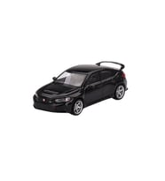 Mini GT 585 Honda Civic TYPE R Crystal Black Pearl 2023 W/ Advan GT Wheal Model Araba