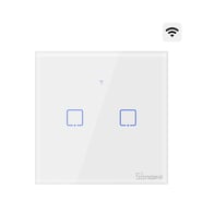 SONOFF T0-EU-2C Akıllı Dokunmatik Duvar Anahtarı 2 Kanallı