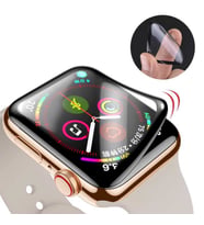 Apple Watch 38mm Full Ekran Nano Saat Koruyucu (Siyah)
