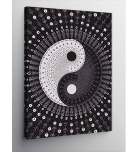 Kanvas Tablo Ying Yang  Denge