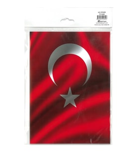 ODAK 777-002 A5 BAYRAK STICKER 10'LU