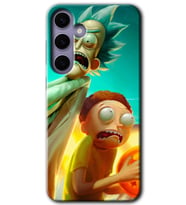 Galaxy S24 Kılıf HD Desen Baskılı Kılıf - Rick Morty