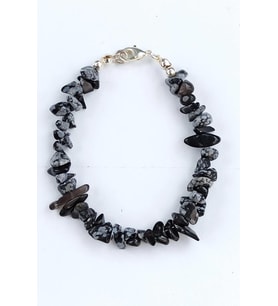 Kartanesi Obsidyen Bileklik Kırıktaş 649-3
