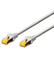 Beek CAT 6A SFTP/PIMF (Pairs In Metal Foil) Patch Kablosu, LSZH, 40 metre, AWG 26, Gri Renk