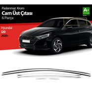 Hyundai İ20 Uyumlu Krom Cam Üst Çıtası 6 Parça. 2020 Üzeri