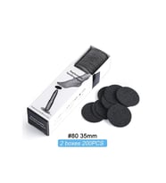 Pododisk Yedek Zımpara Large 35 Mm 200 Adet 80 Grit