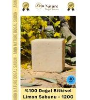 #limonsabunu %100 Doğal Güzel Kokulu El Yüz Saç Vücut Orijinal Bitkisel Limon Sabunu 120g - 10 Adet